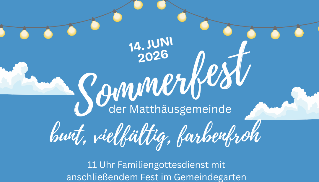 Sommerfest der Matthäusgemeinde